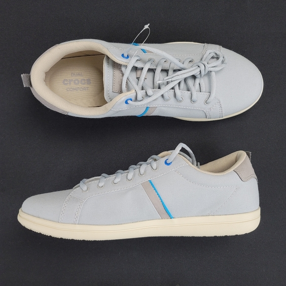 CROCS Other - Crocs Mens TORINO LACE-UP Canvas Shoe Sz 12